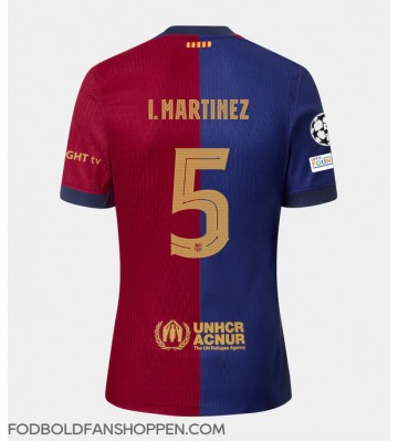 Barcelona Inigo Martinez #5 Hjemmebanetrøje 2024-25 Kortærmet